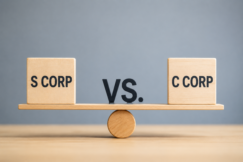 S Corp vs. C Corp: Which Business Structure Creates Better Tax Savings?