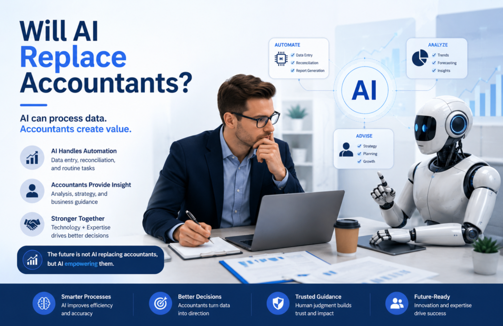 Will AI Replace Accountants? Why Human Expertise Still Matters in the Age of Automation