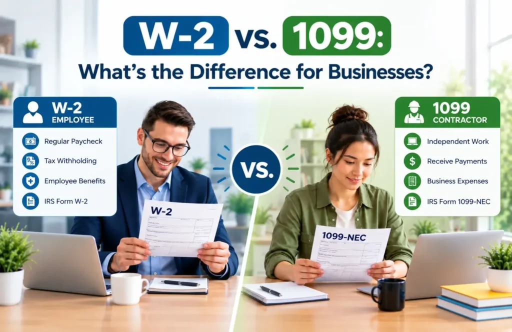 w-2 vs 1099